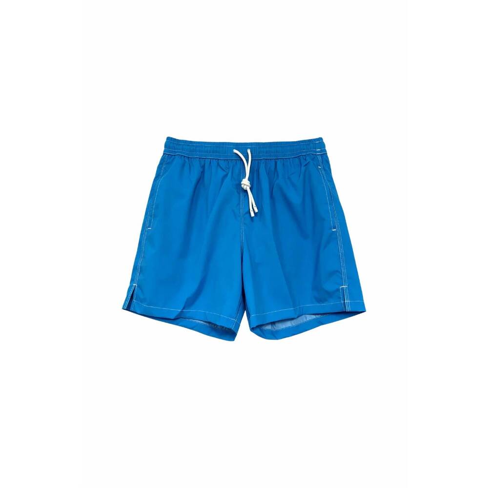 NEW FEDELI men's madeira airstop swim shorts trunks in bright blue
